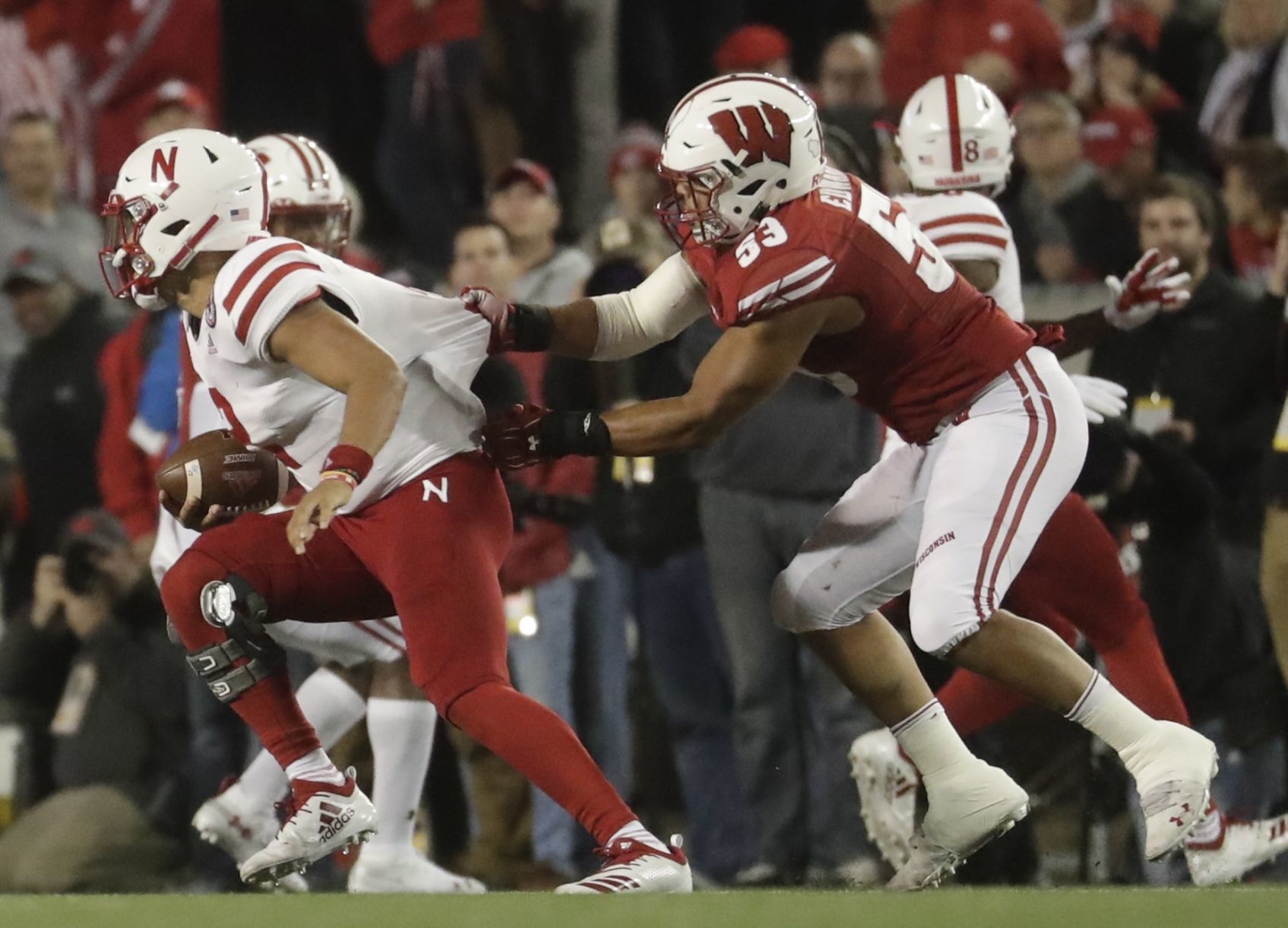 AP Nebraska Wisconsin Football
